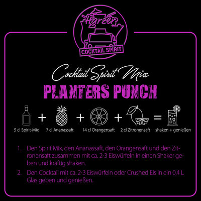 Cocktail Spirit Mix PLANTERS PUNCH