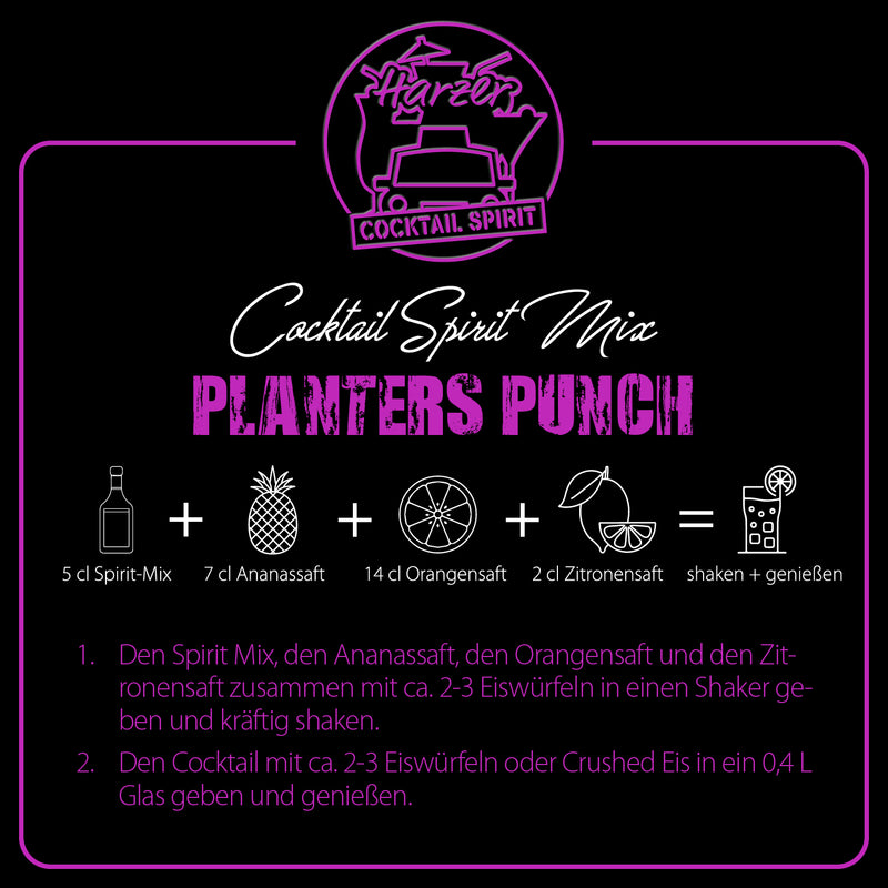 Cocktail Spirit Mix PLANTERS PUNCH