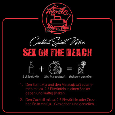 Cocktail Spirit Mix SEX ON THE BEACH